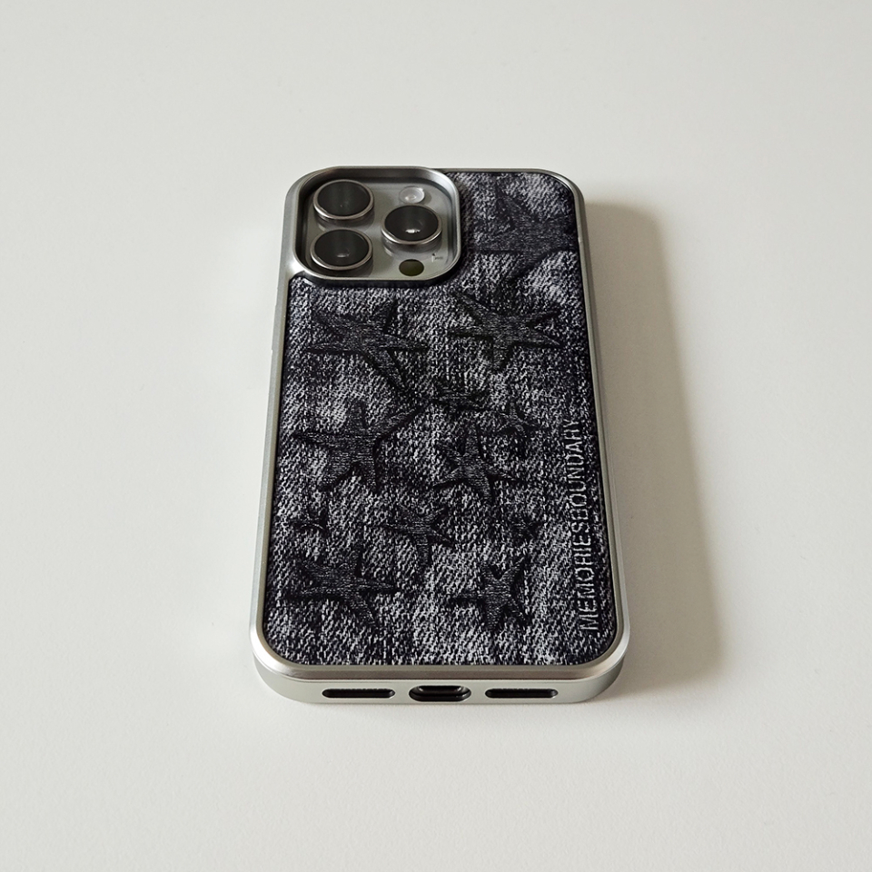 브로드스타진 블랙 폰케이스 하단부