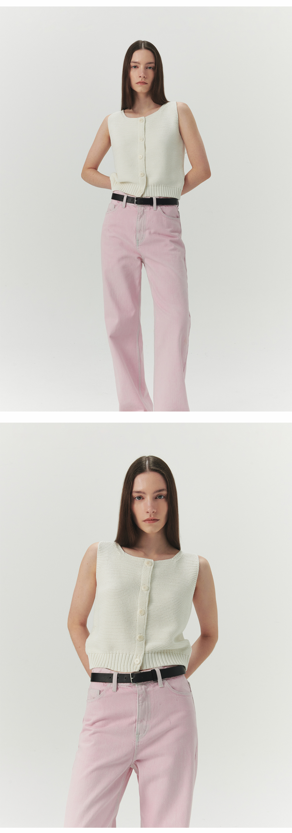 ★韓国発★Relaxed Fit Denim - Fade Pink/LEVAR MUSINSA | LEVAR Relaxed Fit Denim - Fade Pink