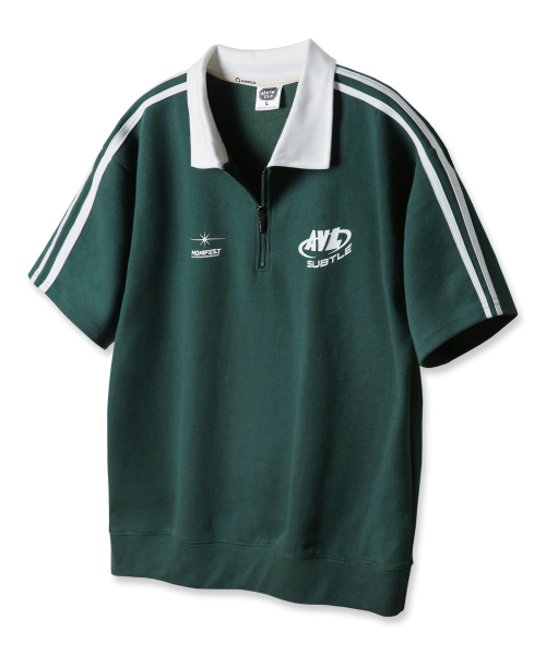 Свитшот AVL с коротким рукавом на молнии AST4801 (4 COLOR)