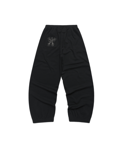 Bone Flower спортивные брюки (Black)