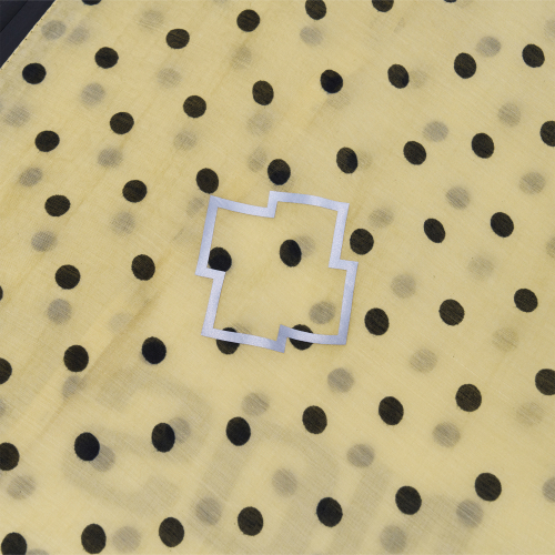 POLKA-DOT SHELL JACKET LEMON
