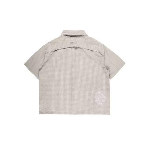 PACKABLE SEERSUCKER HALF SHIRTS IVORY