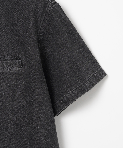 Свободная джинсовая рубашка Easy Drop [Black]