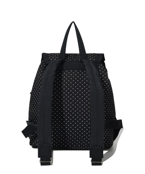 CLOVER HEART DOT PADED FRILL BACKPACK