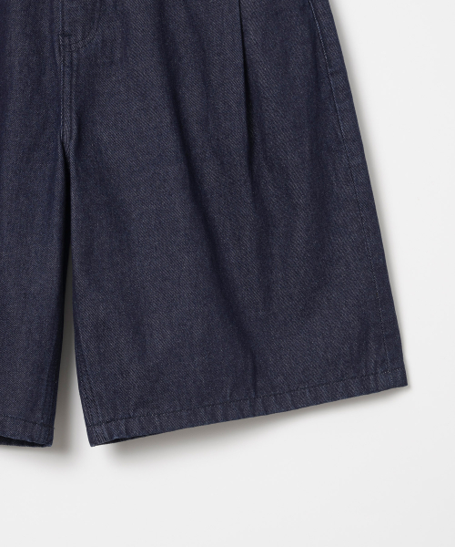 Джинсовые шорты-бермуды Low Pants [Indigo Blue]