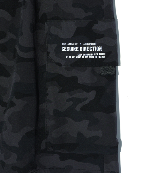 Шорты карго камо Charcoal (MP2PU379-075)
