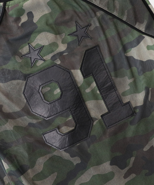 Винтажная олимпийка Club Track Zip-Up - Green Camo