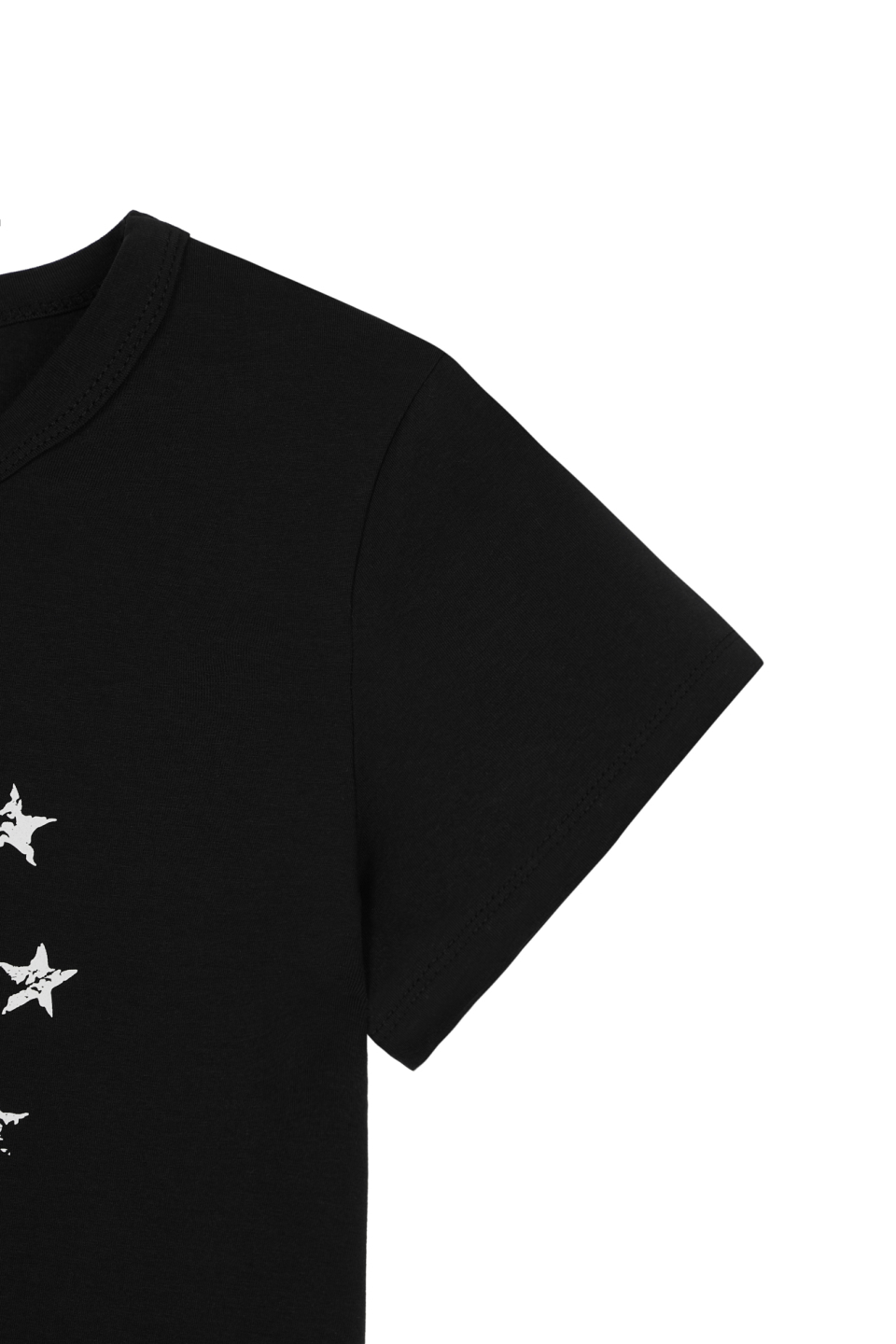 DEINET STAR GRAPHICS T SHIRTS - 2 COLORS BLACK