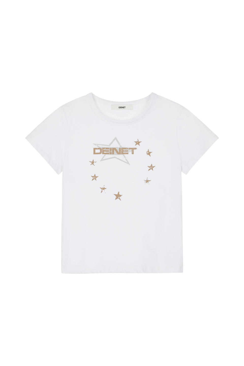 DEINET STAR GRAPHICS T SHIRTS - 2 COLORS WHITE