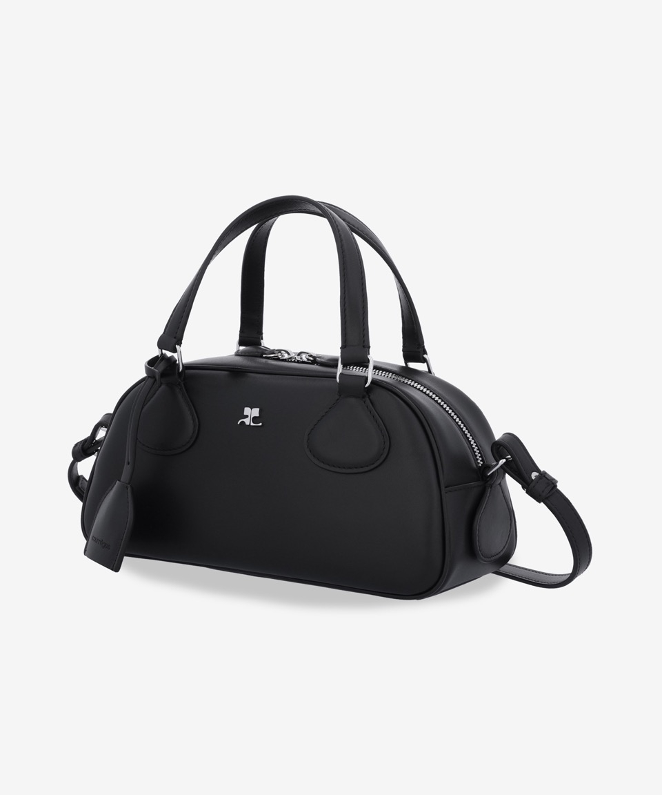 MUSINSA | COURREGES Friday Bowling Baguette Tote Bag - Black