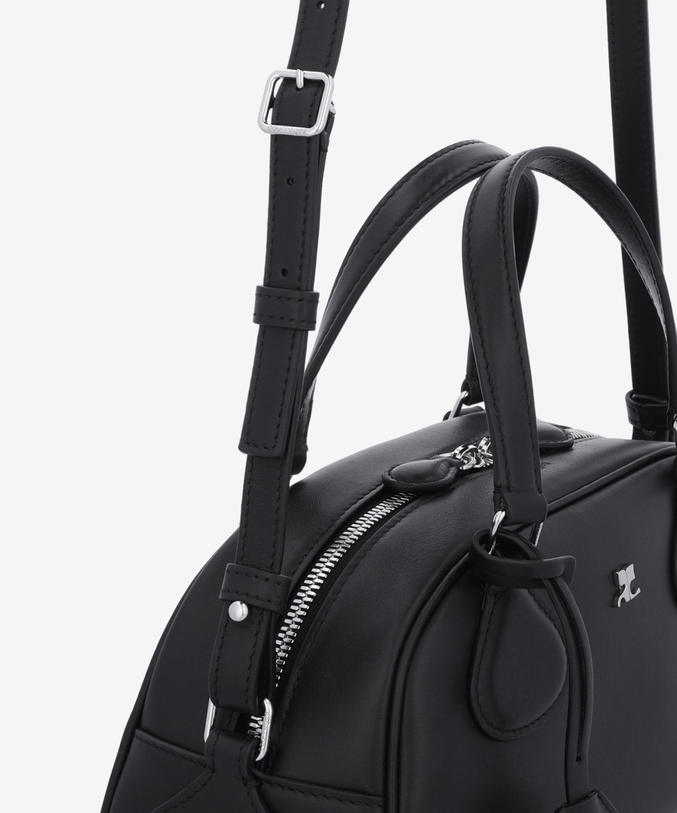 MUSINSA | COURREGES Friday Bowling Baguette Tote Bag - Black