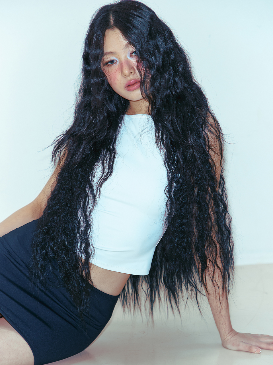 MUSINSA | YOUHEE BASIC MINI SKIRT BLACK