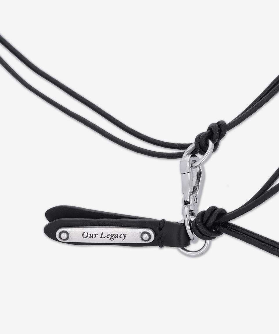 MUSINSA公式 | OUR LEGACY Super Slim Radon Necklace - Black