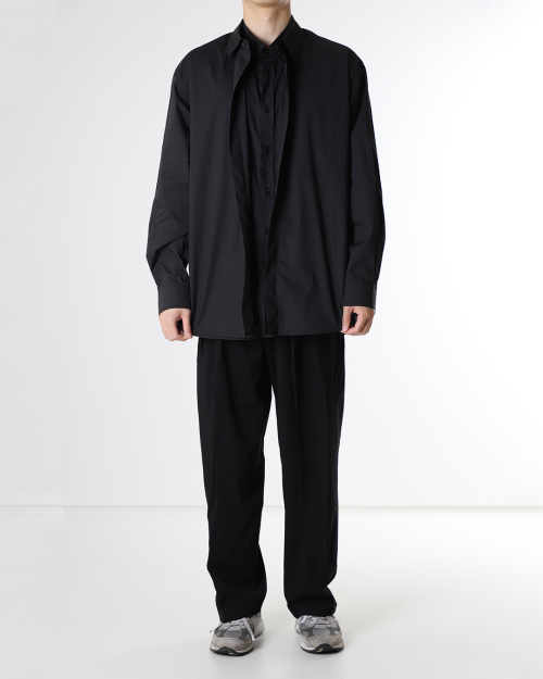 2 Layered Air Shirt Black