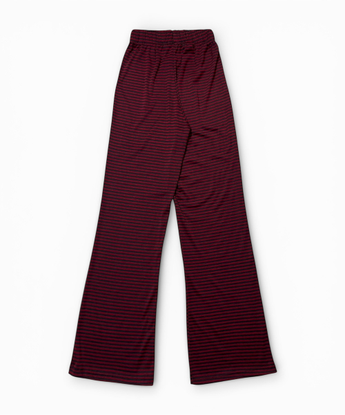 Stripe Flare Lounge Pants (Red)