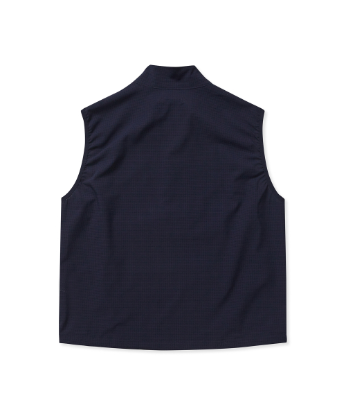 [25SS clove] Light Pocket Vest (Dark Navy)