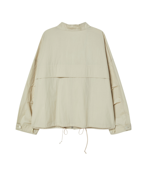 Легкий фактурный блузон люкс Beige