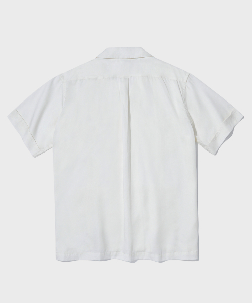 4PK CUBAN COLLAR HALF SHIRT_OFF WHITE