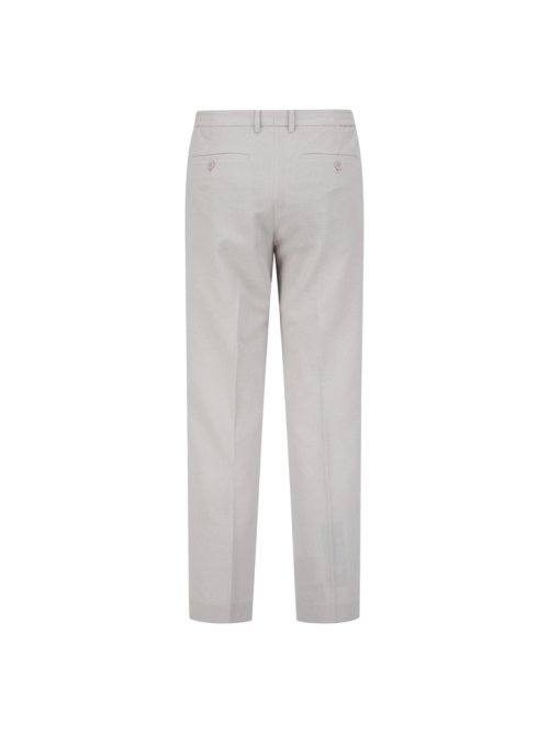 Мужские брюки с добавлением льна tapered fit_Beige