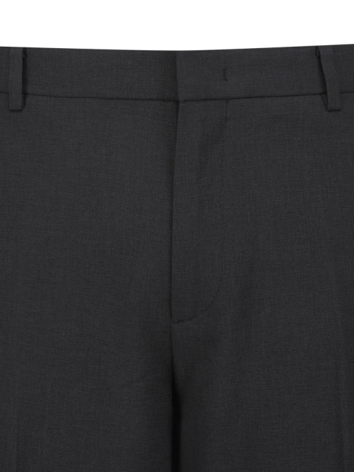 Мужские брюки tapered из льна slub_Charcoal