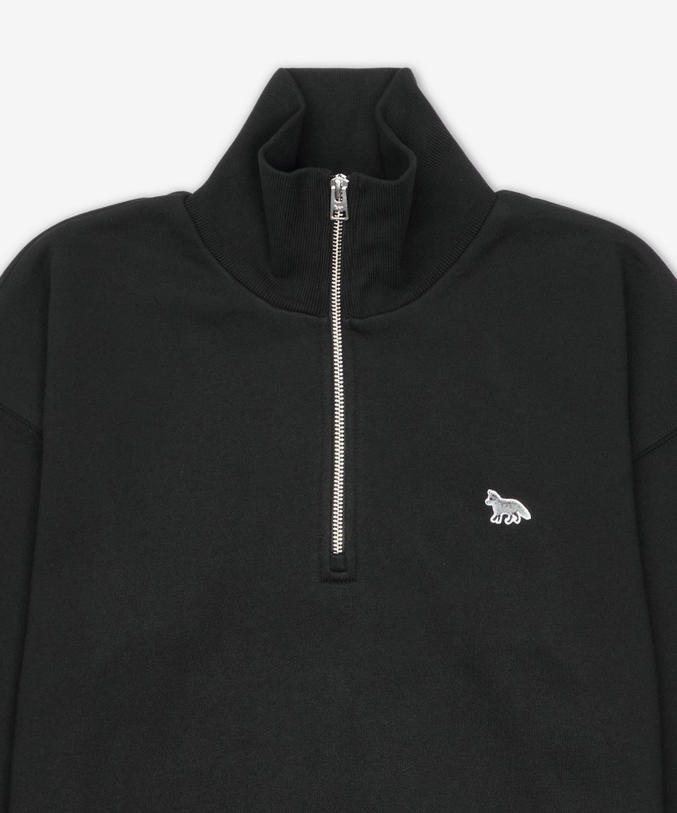 MUSINSA | MAISON KITSUNE Baby Fox Patch Half Zip-Up Man to