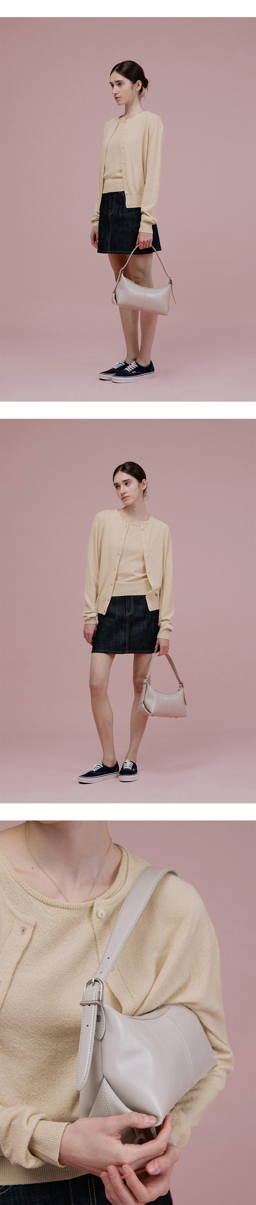 MUSINSA | FOLNUA MINI BATEAU BAG - VINTAGE [3COLOR]