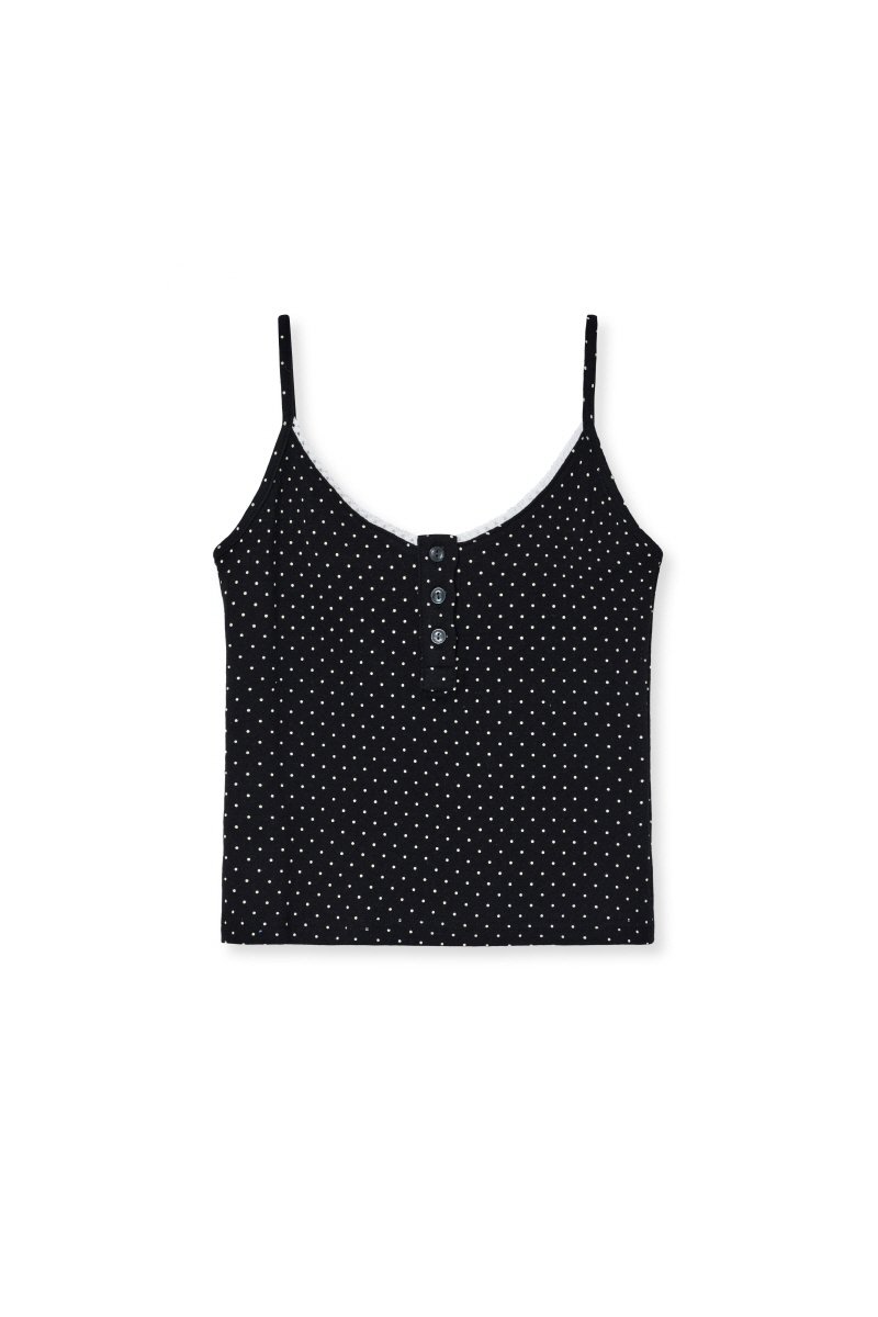 【MIDNIGHT MOVE】 dot top / 追跡付 MUSINSA公式 | MIDNIGHT MOVE dot top (black)