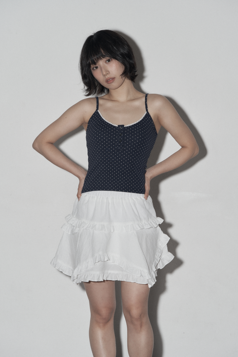 MUSINSA公式 | MIDNIGHT MOVE dot top (navy)