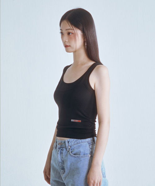 Layered Sleeveless Black (WOMAN)