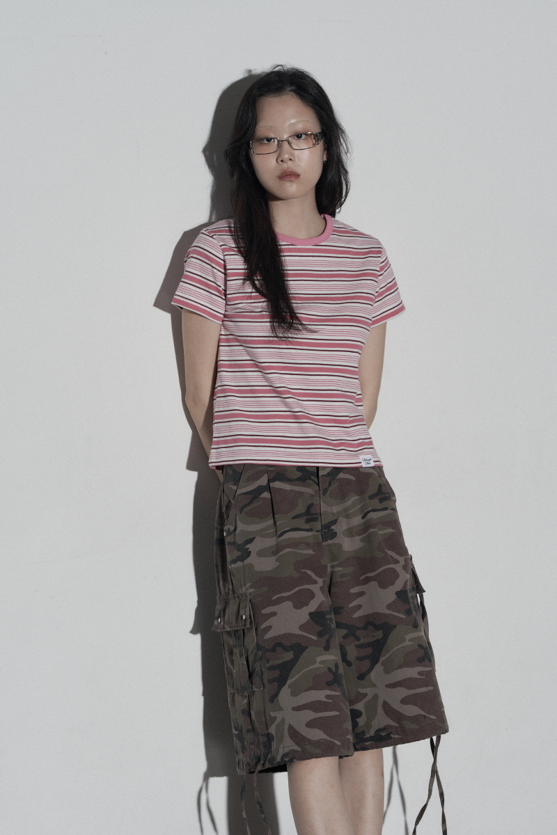 ★MIDNIGHT MOVE★ stripe t pink MUSINSA | MIDNIGHT MOVE stripe t (pink)
