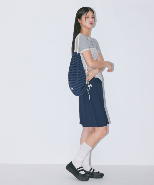 jersey stripe gym sack (NA)