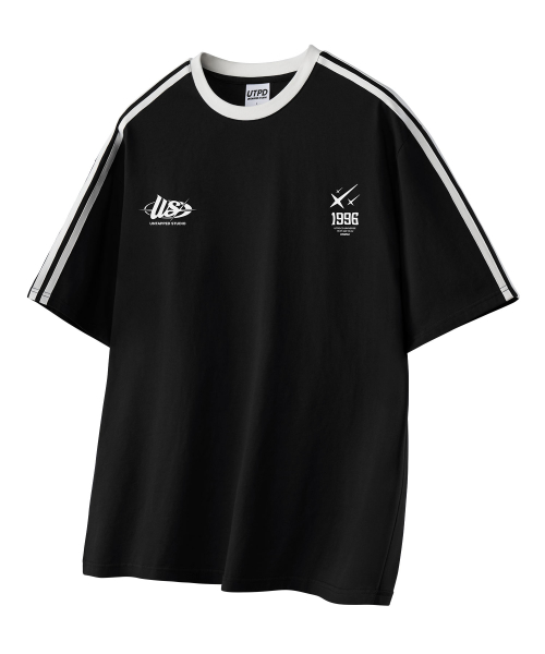Shooting Star Oversized Fit Track Short-Sleeved Coloring T-shirt 3 Colors