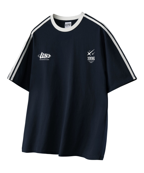 Shooting Star Oversized Fit Track Short-Sleeved Coloring T-shirt 3 Colors
