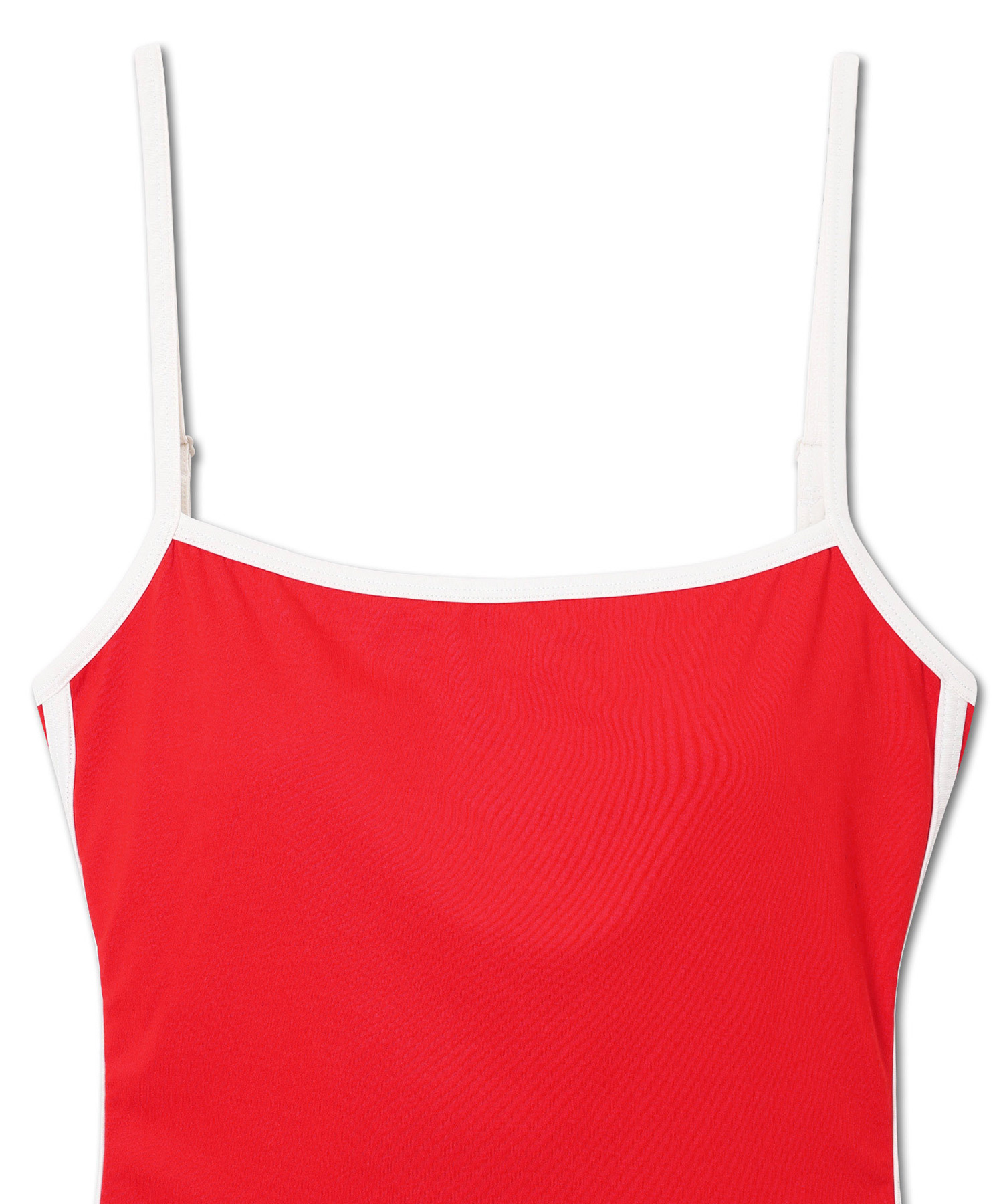 BACK CUT-OUT SWIMSUIT RED