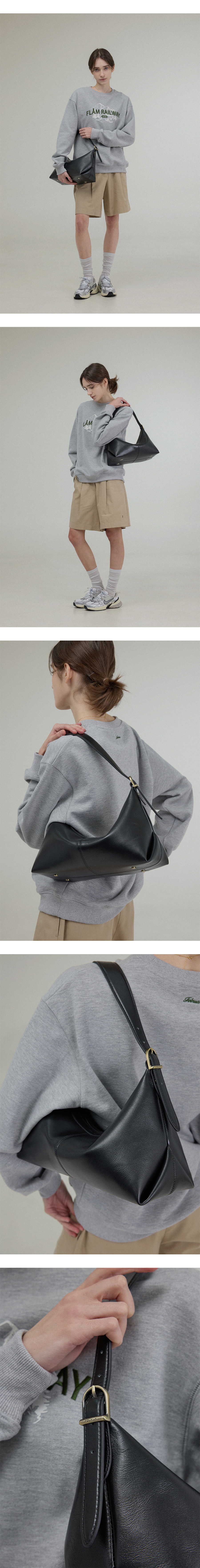 ★早期完売★FOLNUA★MINI BATEAU BAG★VINTAGE★日本未入荷★ FOLNUA] MINI BATEAU BAG BLACK (FOLNUA/ショルダーバッグ