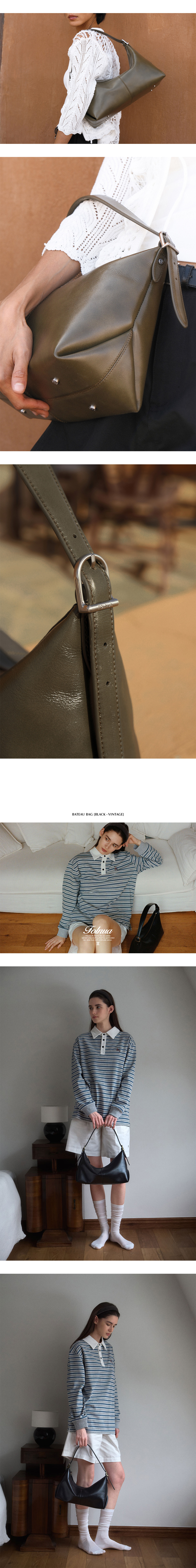 MUSINSA | FOLNUA BATEAU BAG - VINTAGE [5COLOR]
