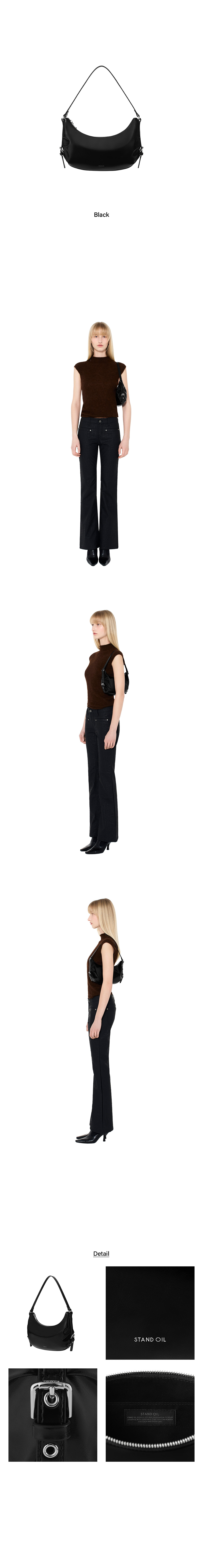 MUSINSA | STAND OIL Belted Round Bag · Belted Round Bag