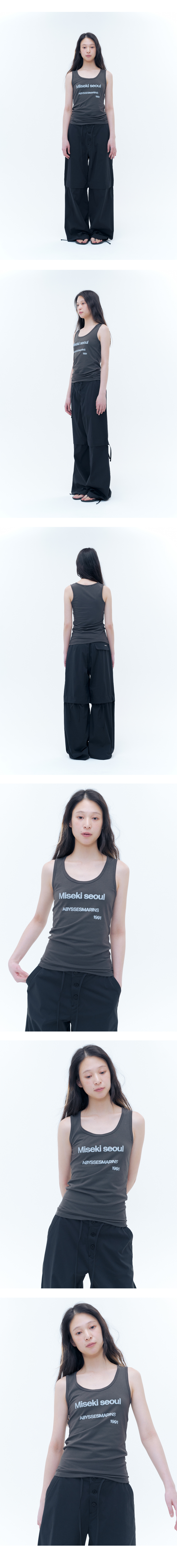 ★ MISEKI SEOUL★ Abyssesmarins relax sleeveless WHITE MSK2 MUSINSA | MISEKI SEOUL Abyssesmarins relax sleeveless CHARCOAL