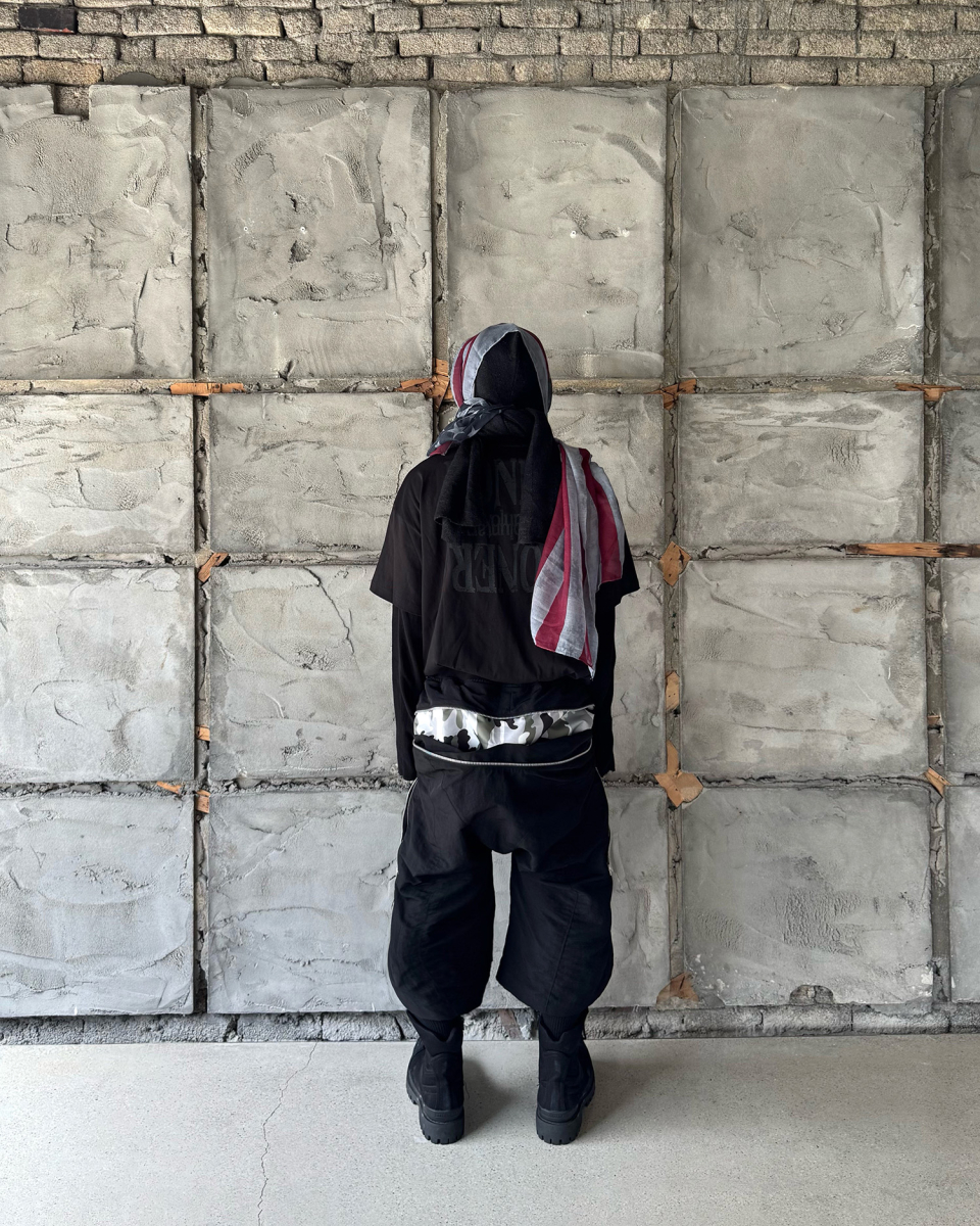 ROARINGRAD ♥ ZIPPER SAGGING BERMUDA PANTS/追跡付 MUSINSA公式 | ROARINGRAD Zipper sagging bermuda pants black