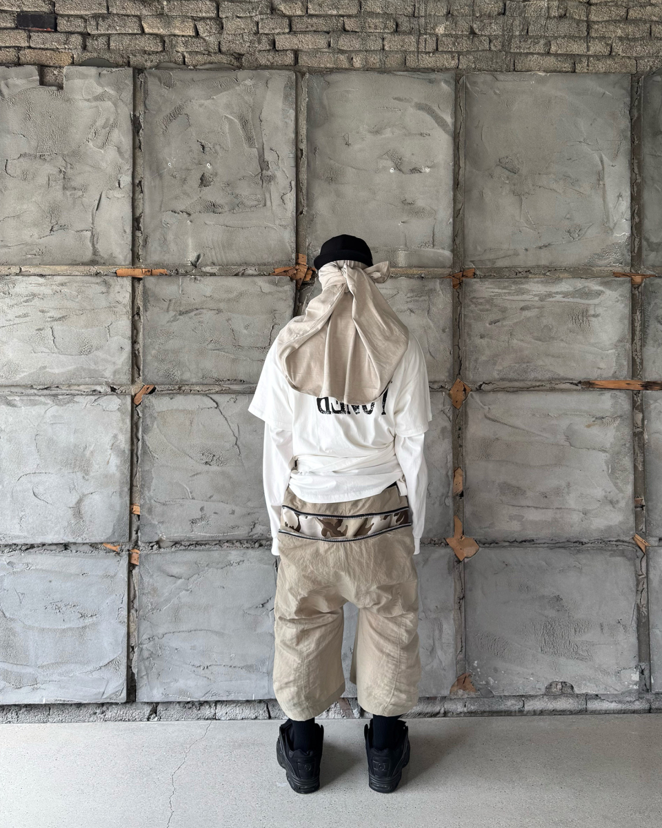 ROARINGRAD ♥ ZIPPER SAGGING BERMUDA PANTS/追跡付 MUSINSA公式 | ROARINGRAD Zipper sagging bermuda pants black