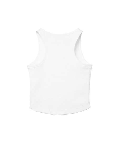 Майка с фирменным логотипом (White)