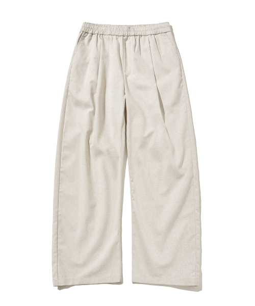 [2PACK]All Day Linen Like Banding Pants