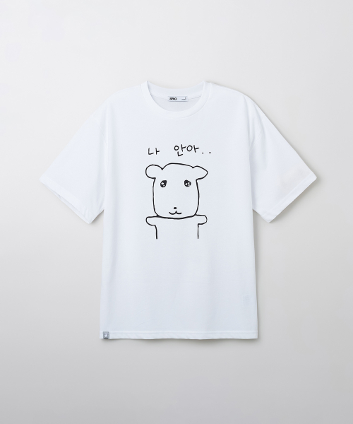 ガナディ] ショートスリーブ T シャツ(白)_SPRLF38U02