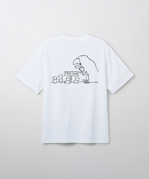 ガナディ] ショートスリーブ T シャツ(白)_SPRLF38U02