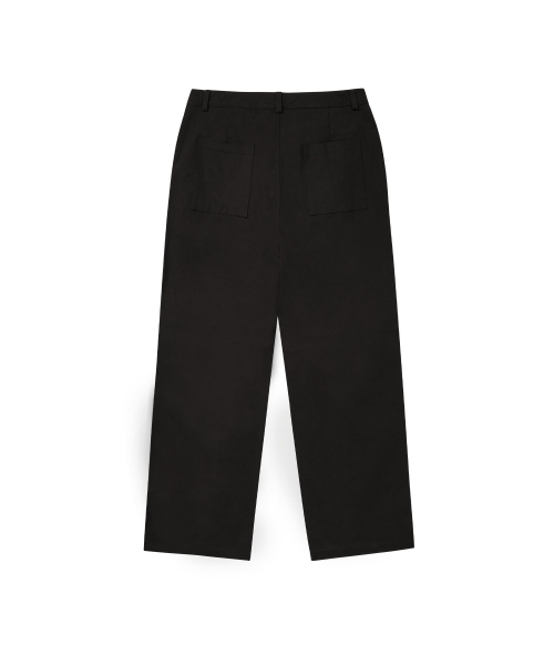 KNOW WAVE PINTUCK PANTS KNB25005BLK (BLACK)