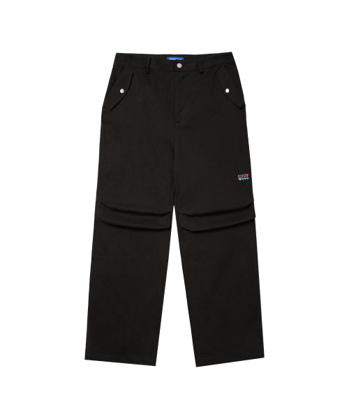 KNOW WAVE PINTUCK PANTS KNB25005BLK (BLACK)