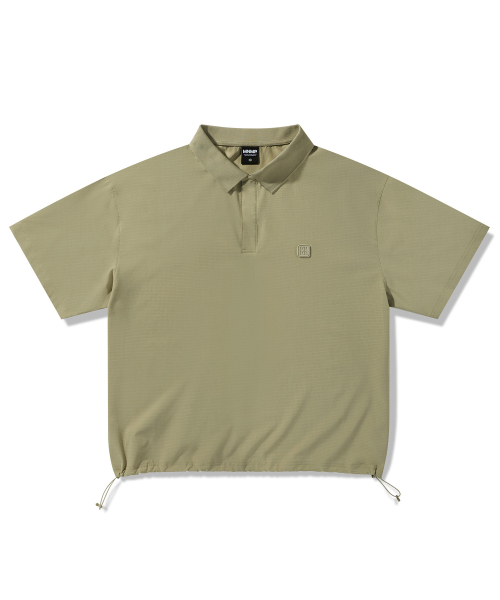 Минималистичное поло с патч-логотипом MKT105 [KHAKI]