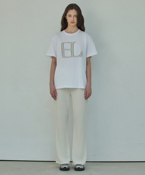 Rib Flare Banding Pants_2Color