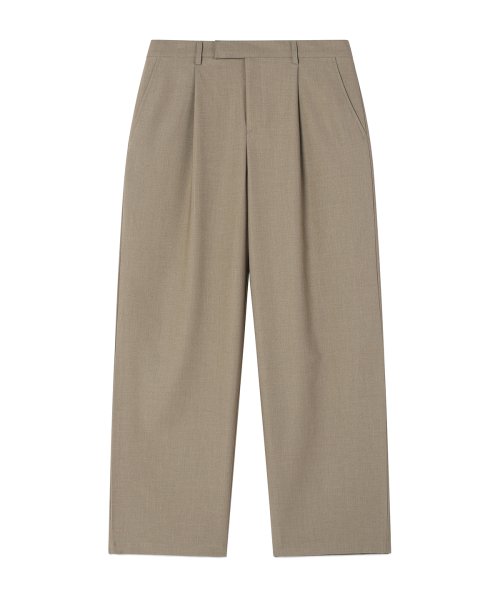 Свободные брюки-слаксы Airflow (LIGHT KHAKI)
