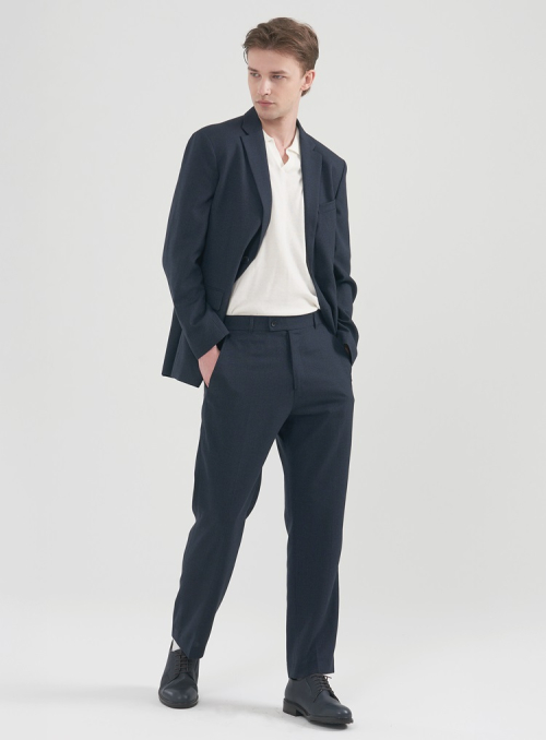 Полуоверсайз блейзер Comfort [M~5XL], Indigo